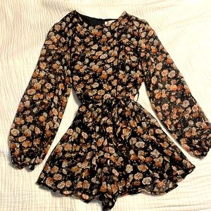 She+Sky Long-sleeved Boutique Romper. Brand New w Tags.